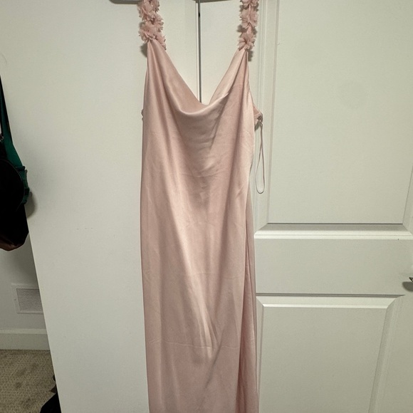 Chic Backless Pink Dress - Picture 3 of 3
